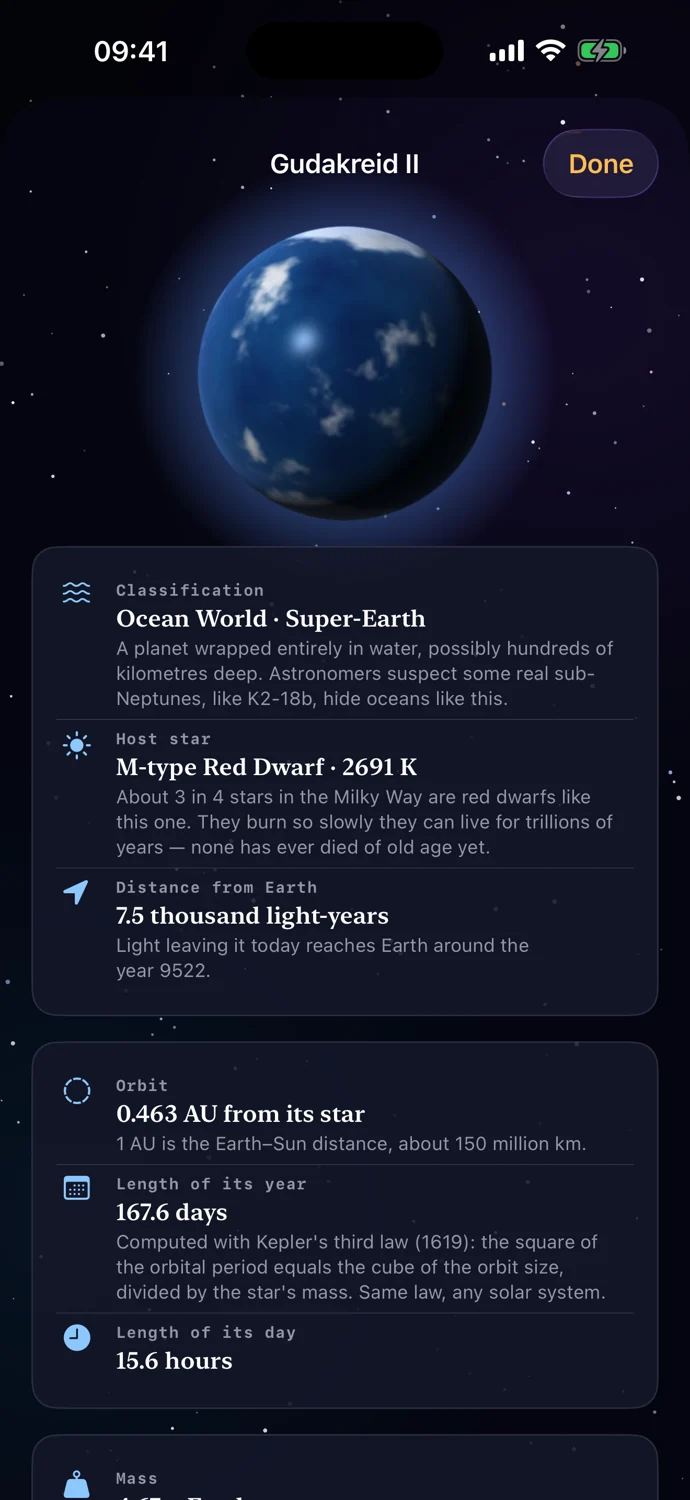 Every Planet alternative view