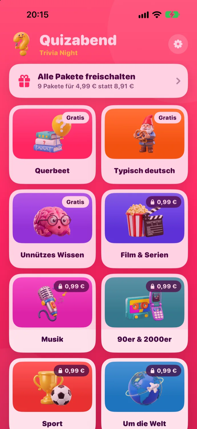 Quizabend: product image